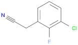 Benzeneacetonitrile, 3-chloro-2-fluoro-