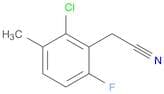 2-(2-Chloro-6-fluoro-3-methylphenyl)acetonitrile