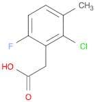 2-Chloro-6-fluoro-3-methylphenylacetic acid