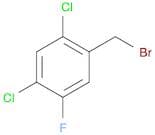 Benzene, 1-(bromomethyl)-2,4-dichloro-5-fluoro-