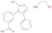 Benzoic acid, 3-(2-methyl-5-phenyl-1H-pyrrol-1-yl)-, compd. with 2-aminoethanol (1:1)