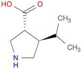 (3R,4R)-rel-4-Isopropylpyrrolidine-3-carboxylic acid