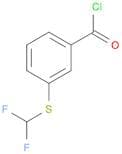 Benzoyl chloride, 3-[(difluoromethyl)thio]-