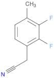 Benzeneacetonitrile, 2,3-difluoro-4-methyl-