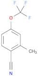 2-Methyl-4-(trifluoromethoxy)benzonitrile