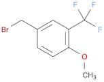 Benzene, 4-(bromomethyl)-1-methoxy-2-(trifluoromethyl)-