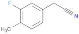 Benzeneacetonitrile, 3-fluoro-4-methyl-