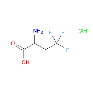 Butanoic acid, 2-amino-4,4,4-trifluoro-, hydrochloride (1:1)