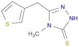 4-Methyl-5-(3-thienylmethyl)-4H-1,2,4-triazole-3-thiol