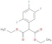 Propanedioic acid, 2-(2,4,5-trifluorophenyl)-, 1,3-diethyl ester
