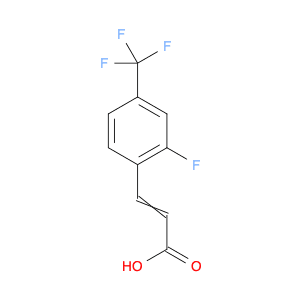 2-Propenoic acid, 3-[2-fluoro-4-(trifluoromethyl)phenyl]-
