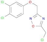 5-(Chloromethyl)-3-((3,4-dichlorophenoxy)methyl)-1,2,4-oxadiazole