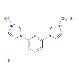 1H-Imidazolium, 3,3'-(2,6-pyridinediyl)bis[1-methyl-, bromide (1:2)