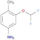Benzenamine, 3-(difluoromethoxy)-4-methyl-