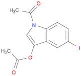 1-Acetyl-5-iodo-1H-indol-3-yl acetate