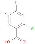 Benzoic acid, 2-chloro-4-fluoro-5-iodo-