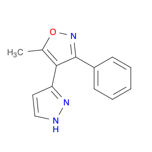 5-Methyl-3-phenyl-4-(1h-pyrazol-5-yl)isoxazole