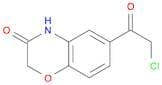 2H-1,4-Benzoxazin-3(4H)-one, 6-(2-chloroacetyl)-