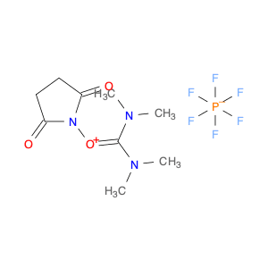 Methanaminium, (dimethylamino)[(2,5-dioxo-1-pyrrolidinyl)oxy]dimethyl-, hexafluorophosphate(1-) (1…