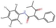 Pentanamide, 4-methyl-3-oxo-N-(phenyl-d5)-2-(phenylmethylene)- (9CI)