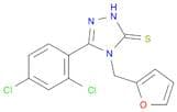 5-(2,4-Dichlorophenyl)-4-(furan-2-ylmethyl)-4H-1,2,4-triazole-3-thiol