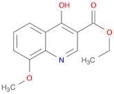3-Quinolinecarboxylic acid, 4-hydroxy-8-methoxy-, ethyl ester