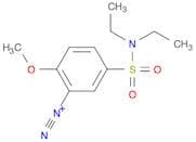 Benzenediazonium, 5-[(diethylamino)sulfonyl]-2-methoxy-