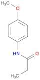 Propanamide, N-(4-methoxyphenyl)-