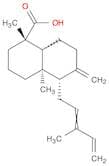 1-Naphthalenecarboxylic acid, decahydro-1,4a-dimethyl-6-methylene-5-(3-methyl-2,4-pentadienyl)-, (…