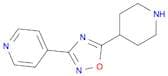 4-[5-(Piperidin-4-yl)-1,2,4-oxadiazol-3-yl]pyridine