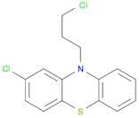 10H-Phenothiazine, 2-chloro-10-(3-chloropropyl)-