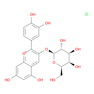 Cyanidin-3-galactoside chloride