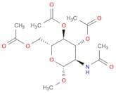 β-D-Glucopyranoside, methyl 2-(acetylamino)-2-deoxy-, 3,4,6-triacetate