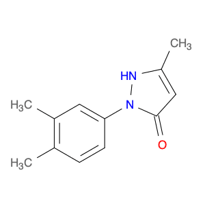 3H-Pyrazol-3-one, 2-(3,4-dimethylphenyl)-1,2-dihydro-5-methyl-