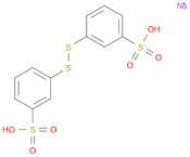 Benzenesulfonic acid, 3,3′-dithiobis-, disodium salt