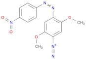 2,5-Dimethoxy-4-[2-(4-nitrophenyl)diazenyl]benzenediazonium