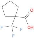 Cyclopentanecarboxylic acid, 1-(trifluoromethyl)-