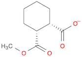 cis-2-Carbomethoxycyclohexanecarboxylic acid