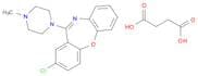 2-Chloro-11-(4-methyl-1-piperazinyl)-dibenz[b,f][1,4]oxazepine succinate