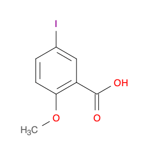 Benzoic acid, 5-iodo-2-methoxy-