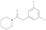 3',5'-DIFLUOROBENZENE ACETYL PIPERIDINE THIOAMIDE