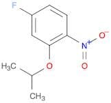 Benzene, 4-fluoro-2-(1-methylethoxy)-1-nitro-