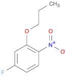 4-Fluoro-1-nitro-2-propoxybenzene