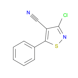 3-Chloro-5-phenylisothiazole-4-carbonitrile