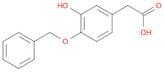 Benzeneacetic acid, 3-hydroxy-4-(phenylmethoxy)-