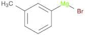 Magnesium, bromo(3-methylphenyl)-