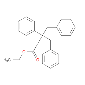 Propionic acid, 2-benzyl-2,3-diphenyl-, ethyl ester (7CI,8CI)