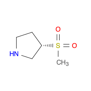 Pyrrolidine, 3-(methylsulfonyl)-, (3S)-