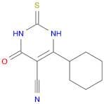 6-Cyclohexyl-4-oxo-2-thioxo-1,2,3,4-tetrahydropyrimidine-5-carbonitrile