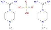 bis(4-methylpiperazine-1-carboximidamide); sulfuric acid